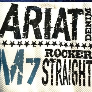 Mens Ariat M7 Rocker Straight Denim Jeans